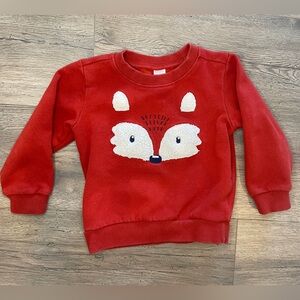 Carter’s 3T fox crew cut sweatshirt